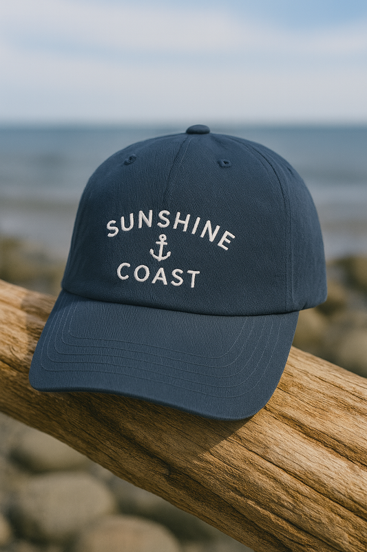 Embroidered Sunshine Coast Dad hat
